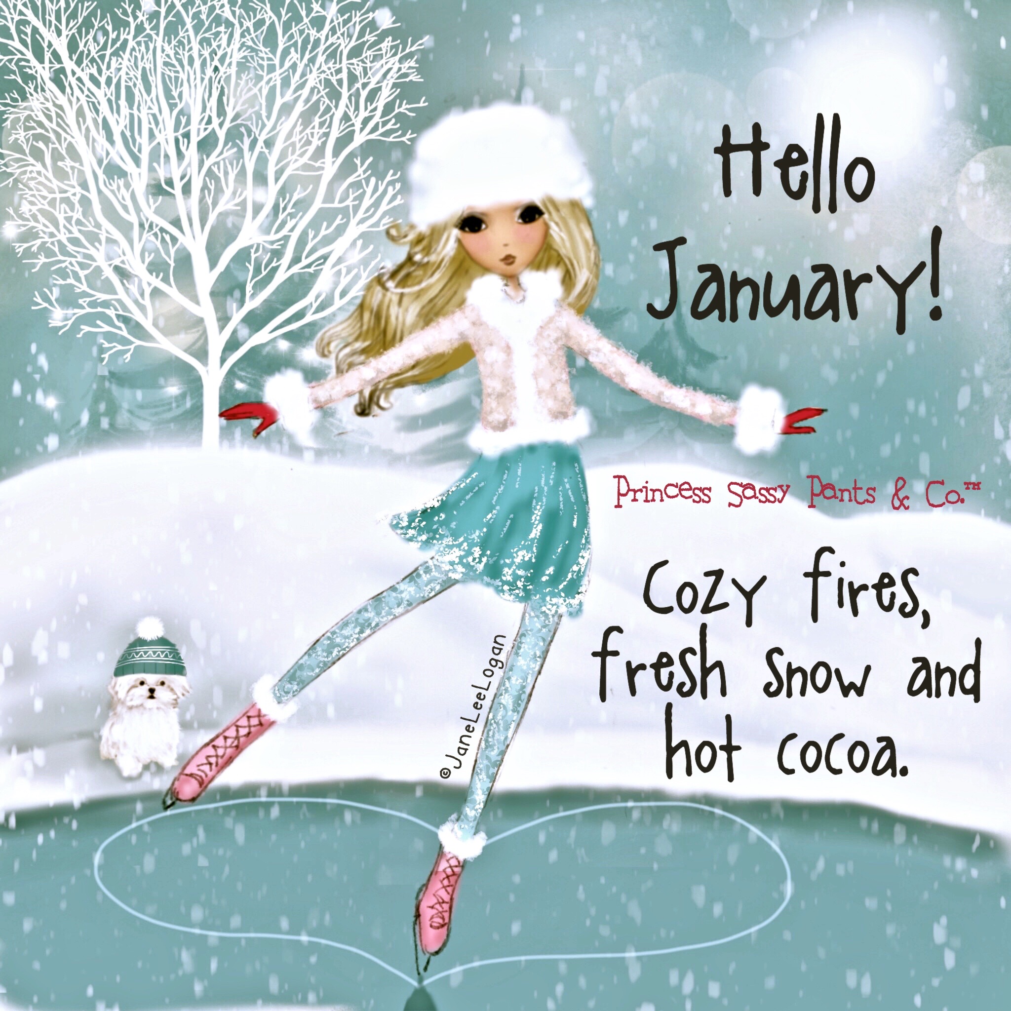 Princess January Hello January! | Princess Sassy Pants & Co.™